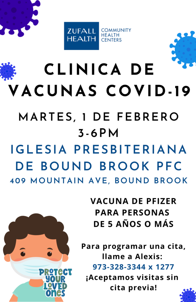 Clinica de Vacunas Covid-10 Flyer