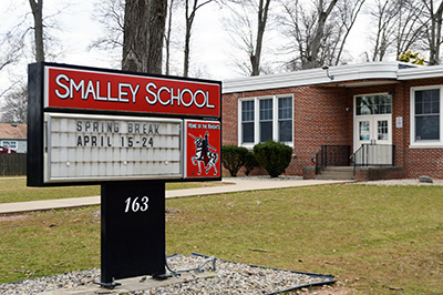 Exterior Shot of Smalley Elementary School