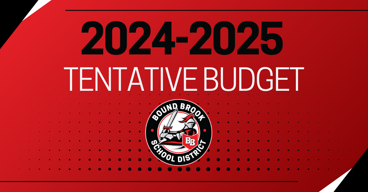 This is a graphic that reads "2024-2025 Tentative Budget"