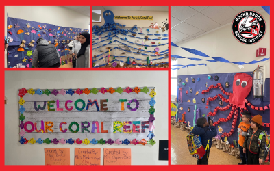 LaMonte community marks end of pre-k recycling unit with coral reef display